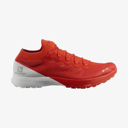 Salomon S/LAB SENSE 8 Bayan Koşu Ayakkabısı Kırmızı/Beyaz TR H9R4
